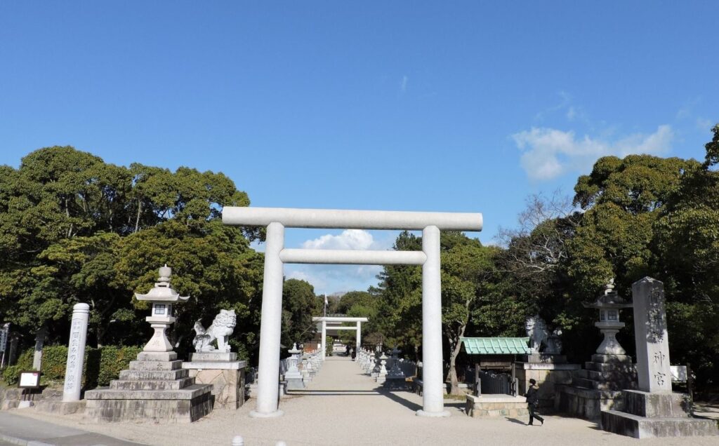 伊弉諾神宮鳥居