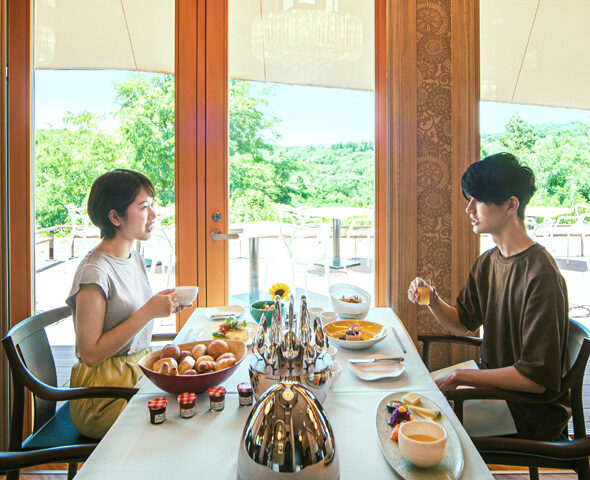 フレンチの森ラローズ朝食